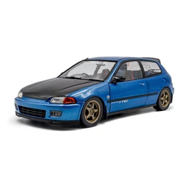 Honda Civic (EG6) Solido Works Cobalt kék Peral 1991 modellautó 1:18