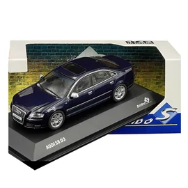 Audi D3 S8 Night kék Pearl 2010 modellautó 1:43