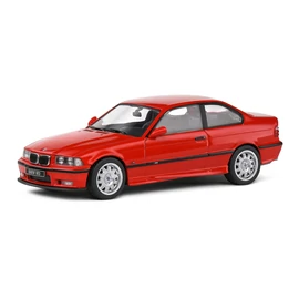 Bmw E36 Coupe M3 piros 1999 modell autó 1:43