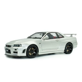Nissan Skyline R34 GT-R Z Tune ezüst 1999 modellautó 1:18