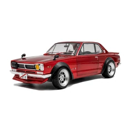 Nissan Skyline C10 Hakosuka piros metál 1970 modellautó 1:18