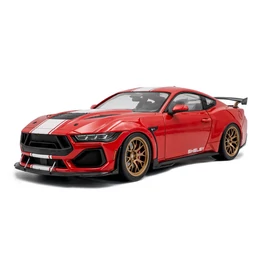 Shelby Mustang Super Snake piros 2025 modellautó 1:18