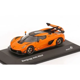 Koenigsegg Jesko Attack narancssárga 2022 modellautó 1:43