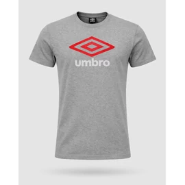 Umbro Acitvestyle Crew T-S1 férfi póló, szürke-piros-fehér