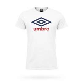Umbro Acitvestyle Crew T-S1 férfi póló, fehér-kék-piros