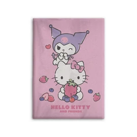 Hello Kitty Fruits polár takaró 100x140cm