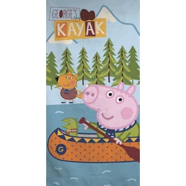 Peppa malac Kayak fürdőlepedő, strand törölköző 70x140cm