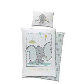 Disney Dumbó Precious gyerek, ovis ágyneműhuzat 100x135 cm, 40x60 cm