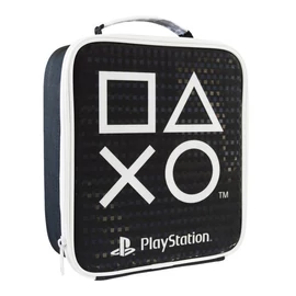 PlayStation Black thermo uzsonnás táska, hűtőtáska 23 cm