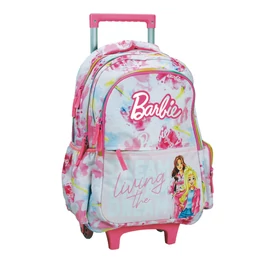 Barbie Paints gurulós iskolatáska, táska 46 cm
