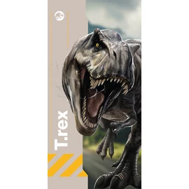 Jurassic World T-Rex fürdőlepedő, strand törölköző 70x140cm