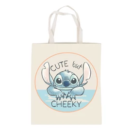 Disney Lilo és Stitch, A csillagkutya Cheeky vászontáska, bevásárlótáska 44 cm