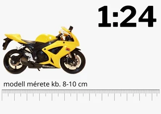 Motorkerékpár Shop 1:24