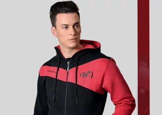 Férfi kabát, pulóver