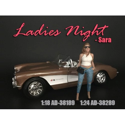 Ladies night Sara figura modell kiegészítő 1:18