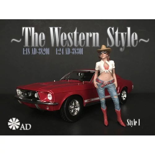 The western style 1 figura modell kiegészítő 1:18