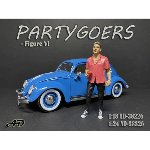 Partygoers figura VI modell kiegészítő 1:18