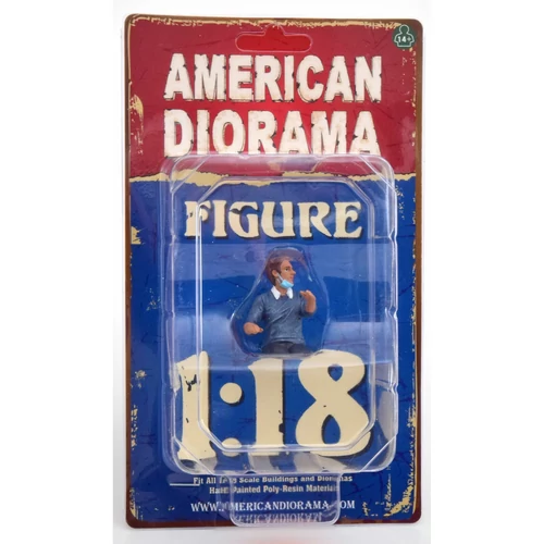 HAZMAT CREW-III figura modell 1:18