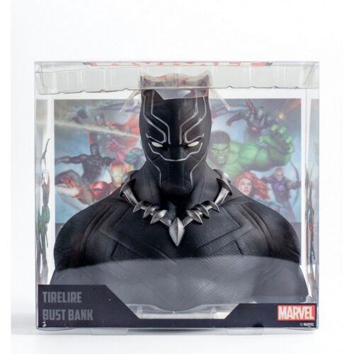 BLACK PANTHER FEKETE PÁRDUC"DELUXE BUST BANK" mellszobor persely 22cm