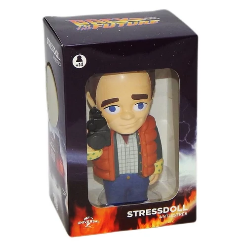 Back to the Future Marty McFly stresszoldó figura 14 cm