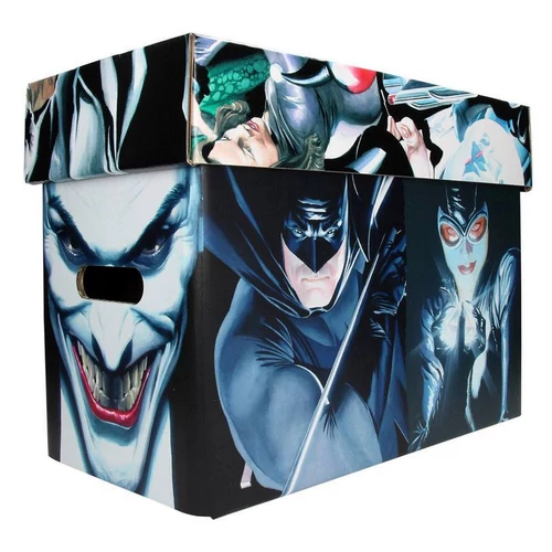 DC Comics képregénytároló díszdoboz by Alex Ross 40 x 21 x 30 cm