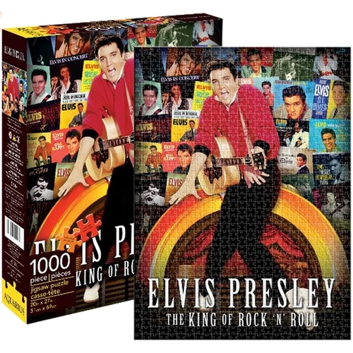 Elvis Presley The King of Rock'n' Roll 1000 db-os puzzle 51 x 69 cm