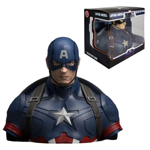 Amerika kapitány DELUXE BUST BANK mellszobor persely 18 cm