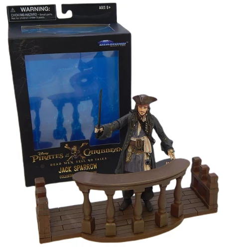A Karib-tenger kalózai 'Jack Sparrow' figura & dioráma