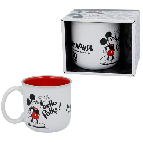 MICKEY MOUSE 90 "white"400 ml bögre