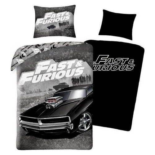 Fast & Furious Halálos iramban 'Charger' ágyneműhuzat szett 140 x 200 + 70 x 90 cm