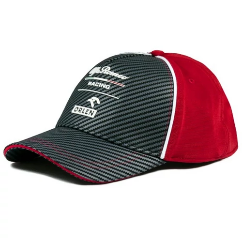 Alfa Romeo Racing baseball sapka, Team 2020, carbon fiber, piros