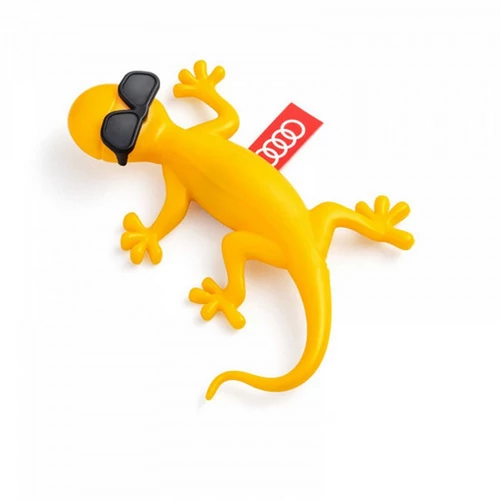 Audi napszemüveges gekko illatosító sárga, gyümölcsös, egzotikus illat