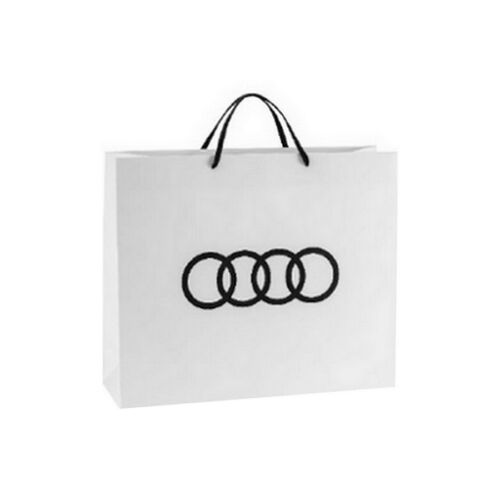 Audi Logós papír dísztasak 31x10x25 cm