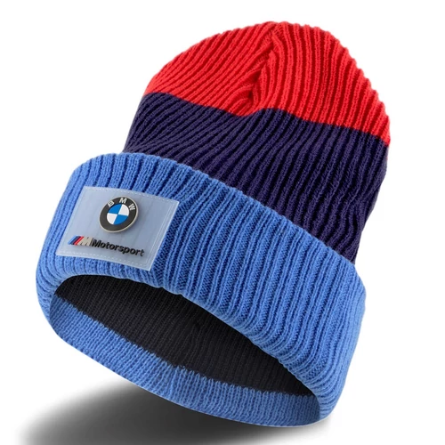 Puma Bmw unisex kötött sapka kék-piros 2020