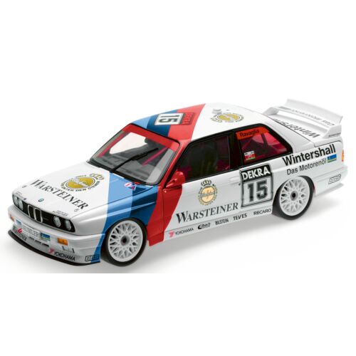 Bmw M3 Heritage Racing Collection "Ravaglia" Weiss modell autó 1:18