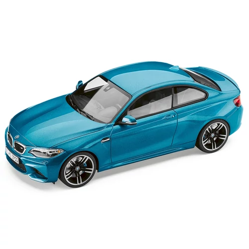 Bmw M2 Coupé Long Beach Blau modell autó 1:18