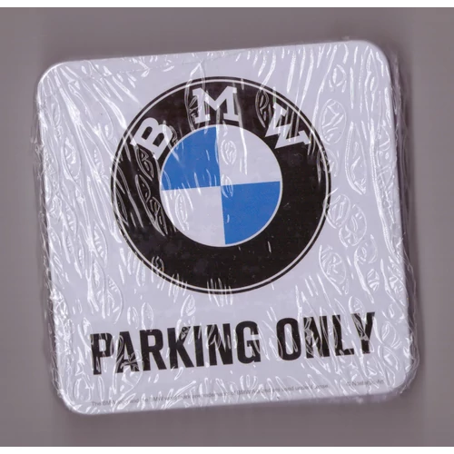 Bmw pohár alátét 5 db-os szett "Parking only"