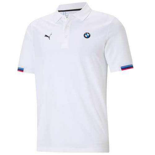Puma BMW M Motorsport férfi pólóing, fehér-kék-piros