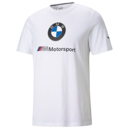 Puma BMW M Motorsport ESS Logo férfi póló, fehér