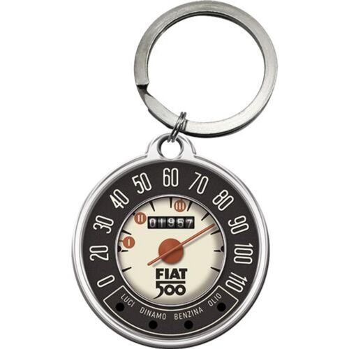 FIAT 500 fém kulcstartó "01957"