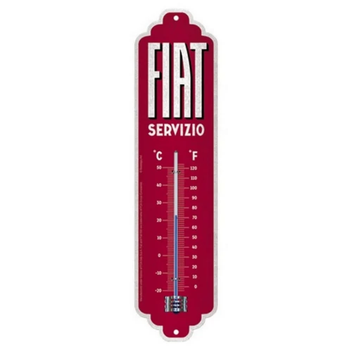 Fiat fém hőmérő "Servizio"