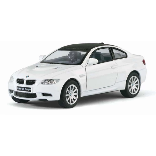 Bmw M3 Coupe fehér hátrahúzós autó 1:36