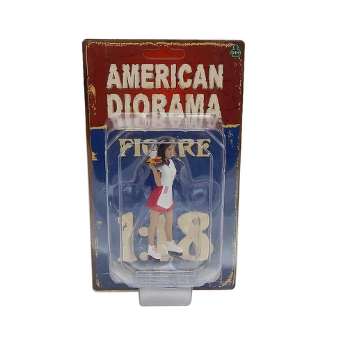 AMERICAN DIORAMA 23863 Carhop #Brittany figura modell 1:18