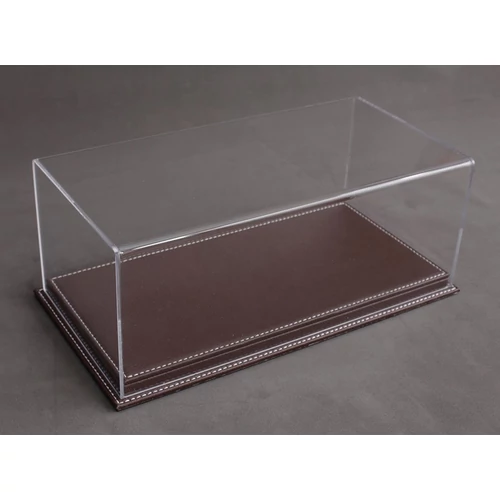 ATLANTIC Mulhouse Delux dark brown DISPLAY CASE modell vitrin 1:12