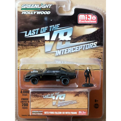 Ford Falcon The Last V8 interceptor with figure MAD MAX modell autó 1:64