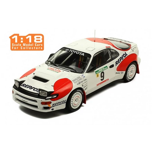 Toyota Celica Gt-Four ST 185 #9 Rally Portugal 1992 modell autó 1:18
