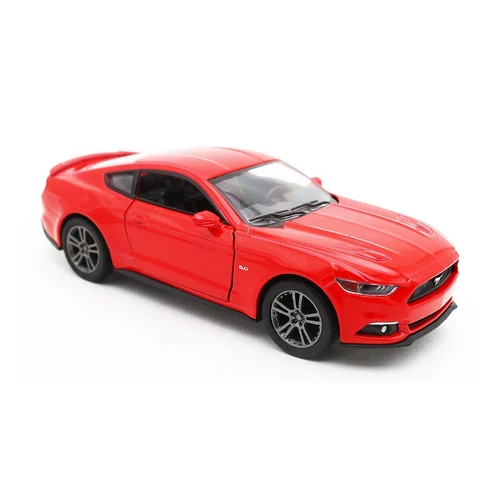 Ford Mustang GT 2015 piros hátrahúzós autó 1:38