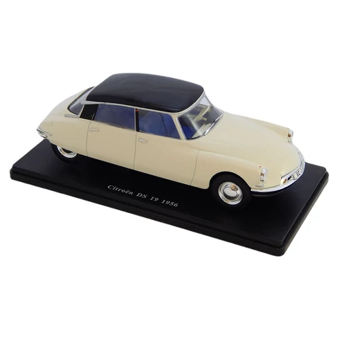 Citroen DS 19 1956 white modell autó 1:24