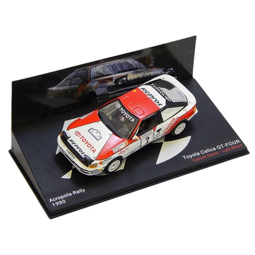 Toyota Celica GT-FOUR #2 Carlos Sainz modell autó 1:43