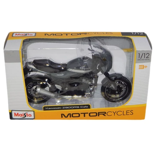 Kawasaki Z900RS Cafe szürke/ezüst modell 1:12